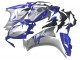 2012-2016 Honda CBR1000RR Motorcycle Fairings - Silver Blue HRC
