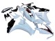 2012-2016 Honda CBR1000RR Motorcycle Fairings - White Glossy Black