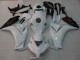 2012-2016 Honda CBR1000RR Motorcycle Fairings - White Matte Black