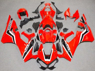 Custom 2017-2023 Honda CBR1000RR Motorcycle Fairings - Red Black White
