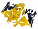2003-2004 Honda CBR600RR Motorcycle Fairings - Yellow Glossy Black