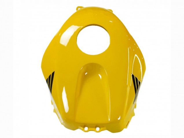 2003-2004 Honda CBR600RR Motorcycle Fairings - Yellow Glossy Black