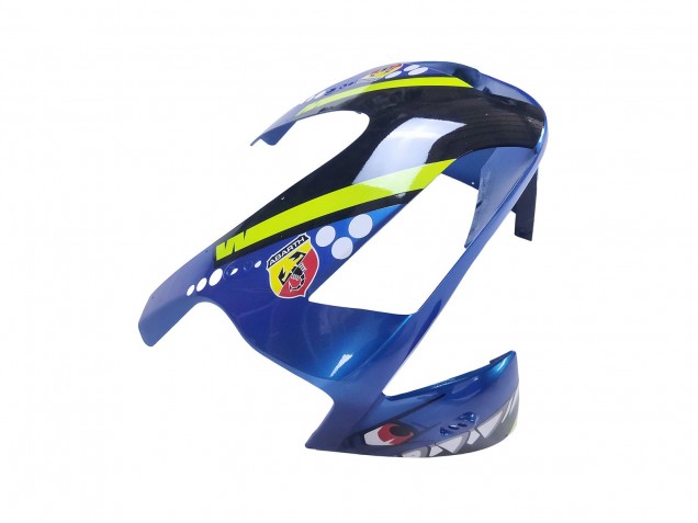 2003-2004 Honda CBR600RR Motorcycle Fairings - Blue Neon Yellow Glossy Black Shark