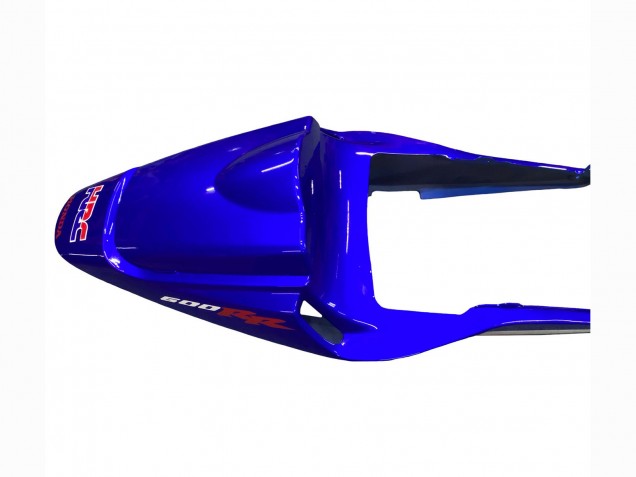 2003-2004 Honda CBR600RR Motorcycle Fairings - White Blue Red HRC