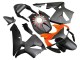 2003-2004 Honda CBR600RR Motorcycle Fairings - Matte Black Orange