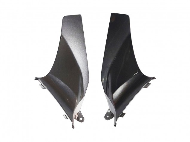 2003-2004 Honda CBR600RR Motorcycle Fairings - White Matte Black Racing