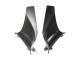 2003-2004 Honda CBR600RR Motorcycle Fairings - White Matte Black Racing