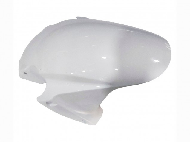 2003-2004 Honda CBR600RR Motorcycle Fairings - White Matte Black Racing