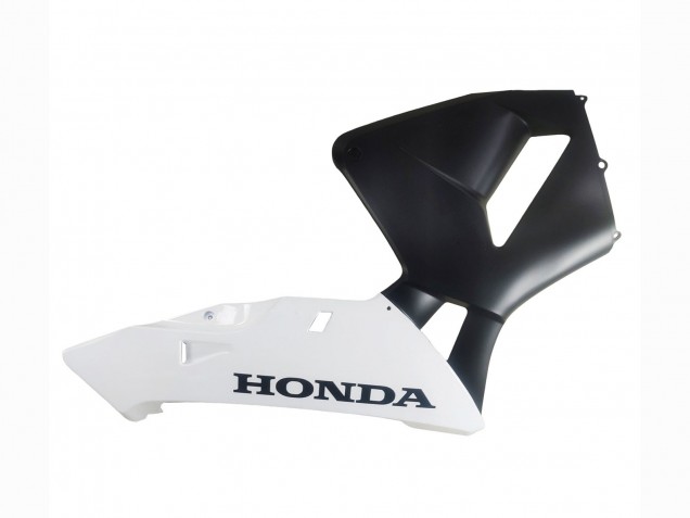 2003-2004 Honda CBR600RR Motorcycle Fairings - White Matte Black