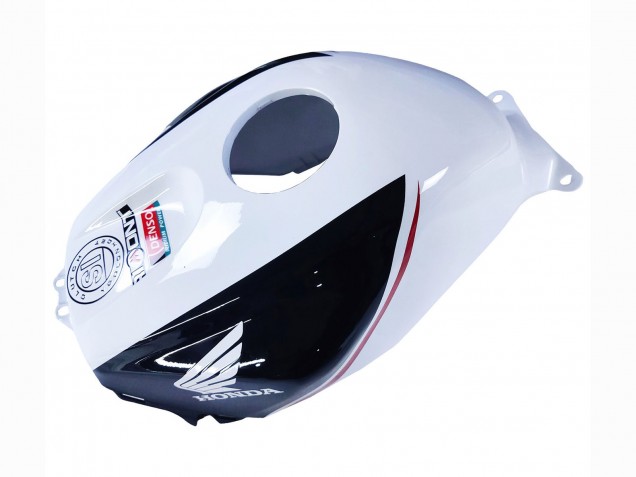 2003-2004 Honda CBR600RR Motorcycle Fairings - White Red Glossy Black DENSO Rimont
