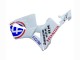2003-2004 Honda CBR600RR Motorcycle Fairings - White Red Blue