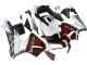 2003-2004 Honda CBR600RR Motorcycle Fairings - White Red Glossy Black Monster
