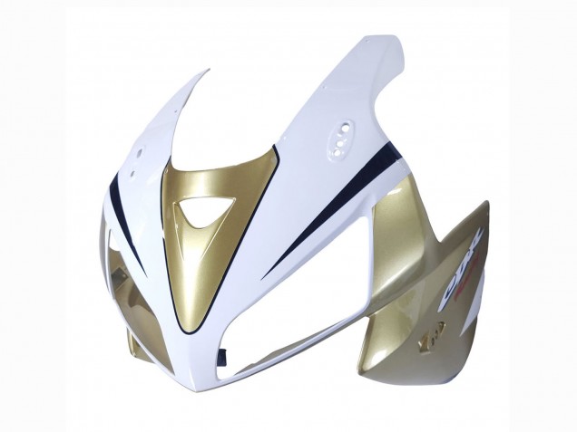 2005-2006 Honda CBR600RR Motorcycle Fairings - Gold White Black