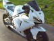 2005-2006 Honda CBR600RR Motorcycle Fairings - White Gold