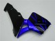 2005-2006 Honda CBR600RR Motorcycle Fairing - Blue Black