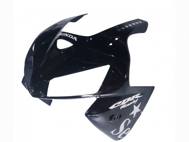 2005-2006 Honda CBR600RR Motorcycle Fairings - Black Silver SevenStars