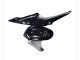 2005-2006 Honda CBR600RR Motorcycle Fairings - Black Silver SevenStars