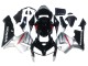 2005-2006 Honda CBR600RR Motorcycle Fairings - Silver Black