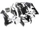 2005-2006 Honda CBR600RR Motorcycle Fairing - Black White