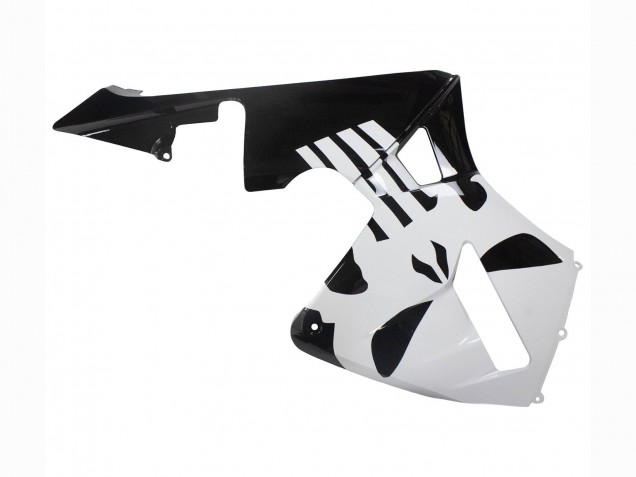 2005-2006 Honda CBR600RR Motorcycle Fairing - Black White