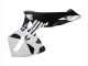 2005-2006 Honda CBR600RR Motorcycle Fairing - Black White