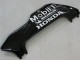 2005-2006 Honda CBR600RR Motorcycle Fairings - Glossy Black White West