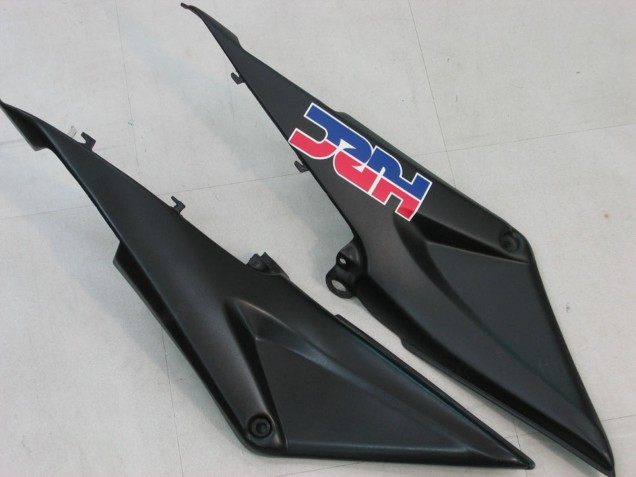 2005-2006 Honda CBR600RR Motorcycle Fairings - Glossy Black White West