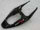 2005-2006 Honda CBR600RR Motorcycle Fairings - Glossy Black White West
