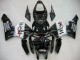 2005-2006 Honda CBR600RR Motorcycle Fairings - Glossy Black White West