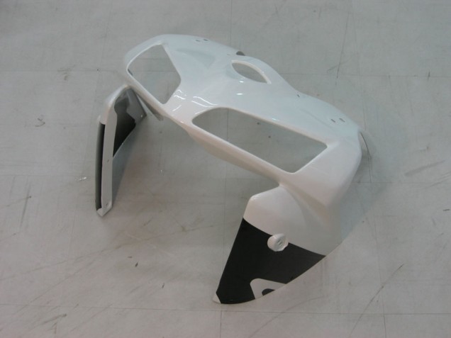 2005-2006 Honda CBR600RR Motorcycle Fairings - Black White Racing