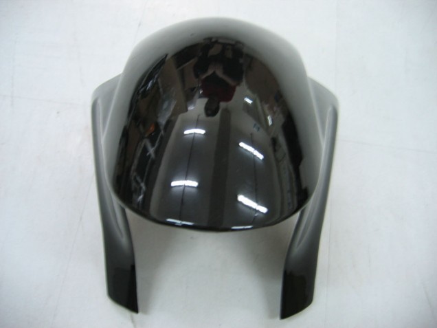 2005-2006 Honda CBR600RR Motorcycle Fairings - Glossy Black Grey Flame
