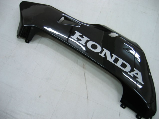 2005-2006 Honda CBR600RR Motorcycle Fairings - Glossy Black Grey Flame