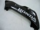 2005-2006 Honda CBR600RR Motorcycle Fairings - Glossy Black Grey Flame