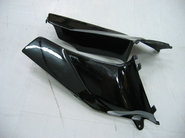 2005-2006 Honda CBR600RR Motorcycle Fairings - Glossy Black Grey Flame