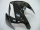 2005-2006 Honda CBR600RR Motorcycle Fairings - Glossy Black Grey Flame