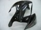 2005-2006 Honda CBR600RR Motorcycle Fairings - Glossy Black Grey Flame