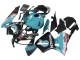 2005-2006 Honda CBR600RR Motorcycle Fairings - Light Blue Black 35
