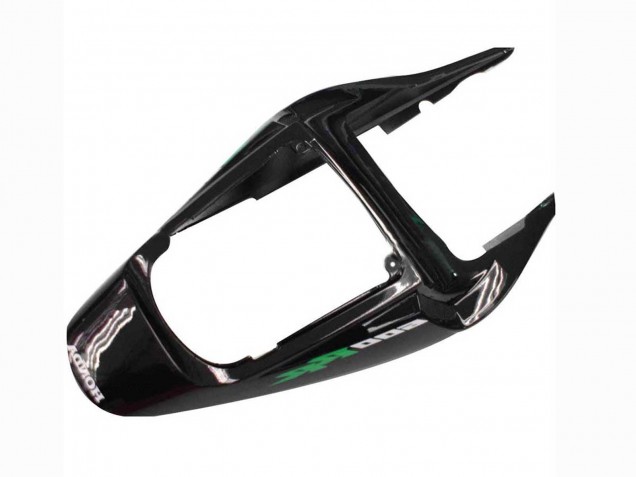 2005-2006 Honda CBR600RR Motorcycle Fairings - Glossy Black Green Flame