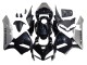 2005-2006 Honda CBR600RR Motorcycle Fairing - Black Silver