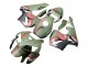 2005-2006 Honda CBR600RR Motorcycle Fairings - Green Red Shark