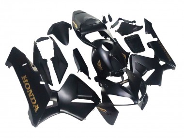 Custom 2005-2006 Honda CBR600RR Motorcycle Fairings - Matte Black