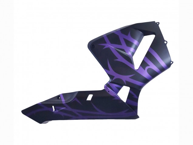 2005-2006 Honda CBR600RR Motorcycle Fairings - Matte Black Purple