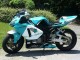 2005-2006 Honda CBR600RR Motorcycle Fairings - Light Green White Glossy Black Joe Rocket