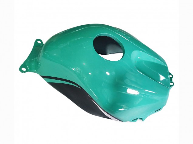 2005-2006 Honda CBR600RR Motorcycle Fairings - Light Green White Glossy Black Joe Rocket