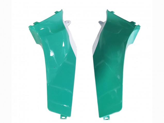 2005-2006 Honda CBR600RR Motorcycle Fairings - Light Green White Glossy Black Joe Rocket