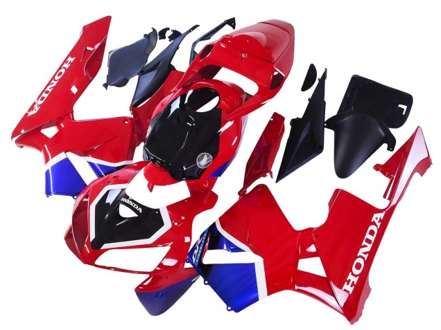2005-2006 Honda CBR600RR Motorcycle Fairings - Red Blue Black