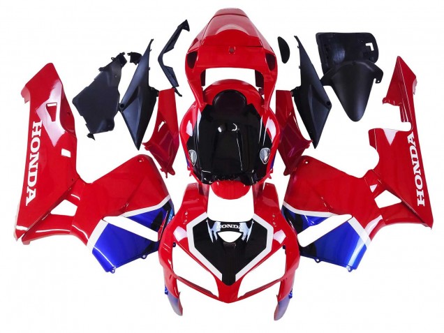 2005-2006 Honda CBR600RR Motorcycle Fairings - Red Blue Black