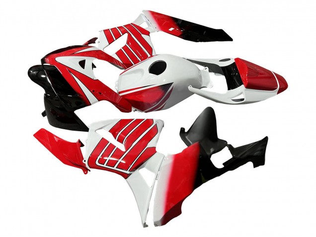 2005-2006 Honda CBR600RR Motorcycle Fairing - Red White Black