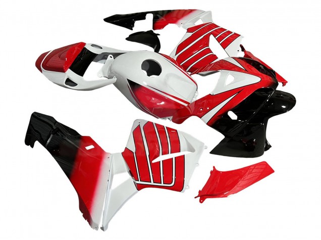 2005-2006 Honda CBR600RR Motorcycle Fairing - Red White Black