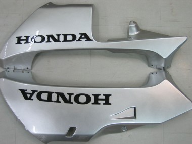 Custom 2005-2006 Honda CBR600RR Motorcycle Fairings - Red Blue Silver